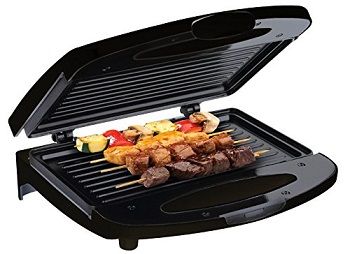 Chefman Electric Contact Grill Griddle, Indoor Dual