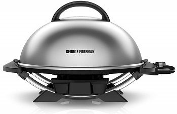 George Foreman 15-Serving IndoorOutdoor Electric Grill GFO240S