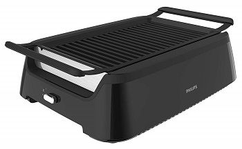 Philips Kitchen Appliances HD637198 Premium Smokeless Electric Indoor Grill