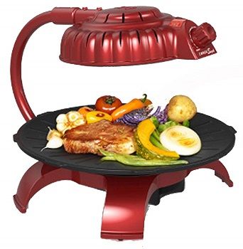 ZAIGLE Simple Red ZG-B373R Electric Infrared Grill 220V