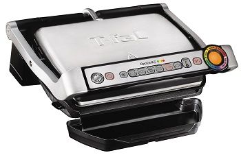 T-Fal GC712D54 OptiGrill + Grill with Automatic Sensor Cooking
