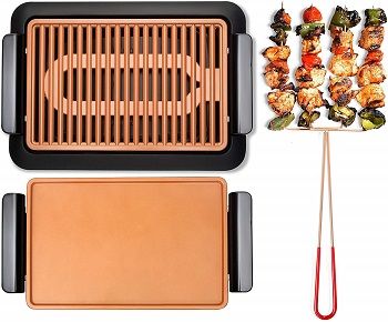 Gotham Steel Smokeless Electric Grill Griddle