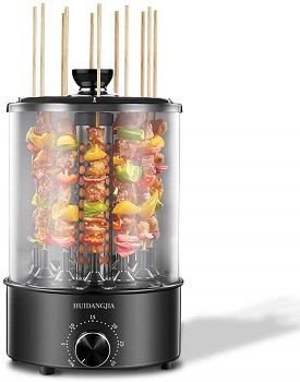 Vertical Rotisserie Electric Smokeless Grill