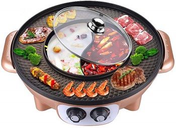 Yjiujiu Electric Korean BBQ Grill